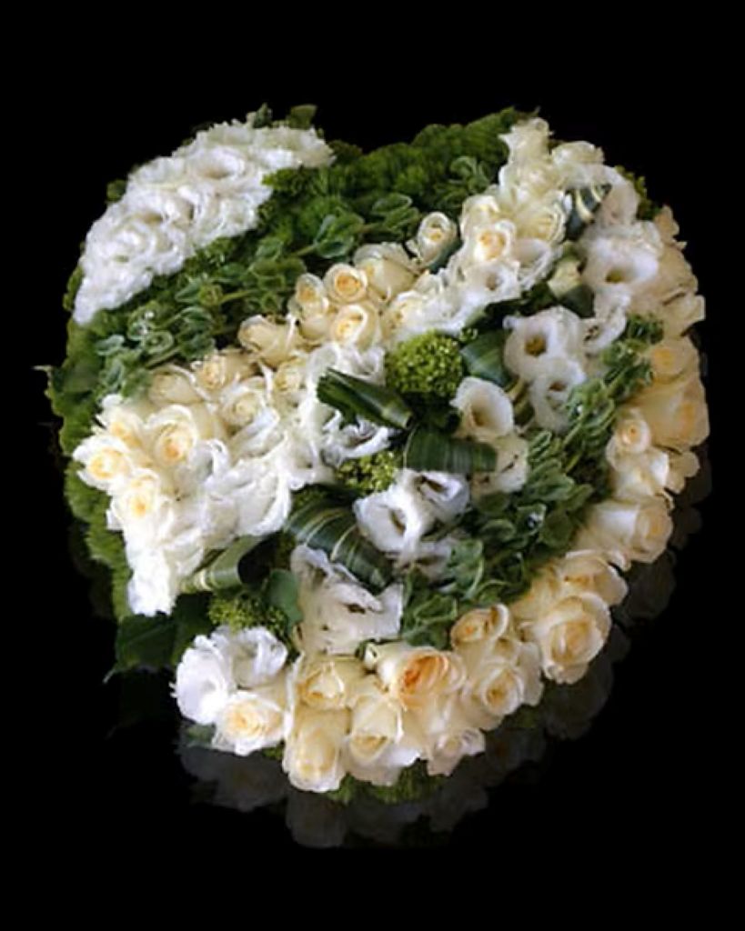 Blanc Solid Sympathy Heart
