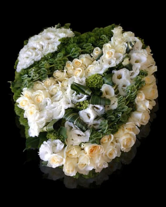 Blanc Solid Sympathy Heart