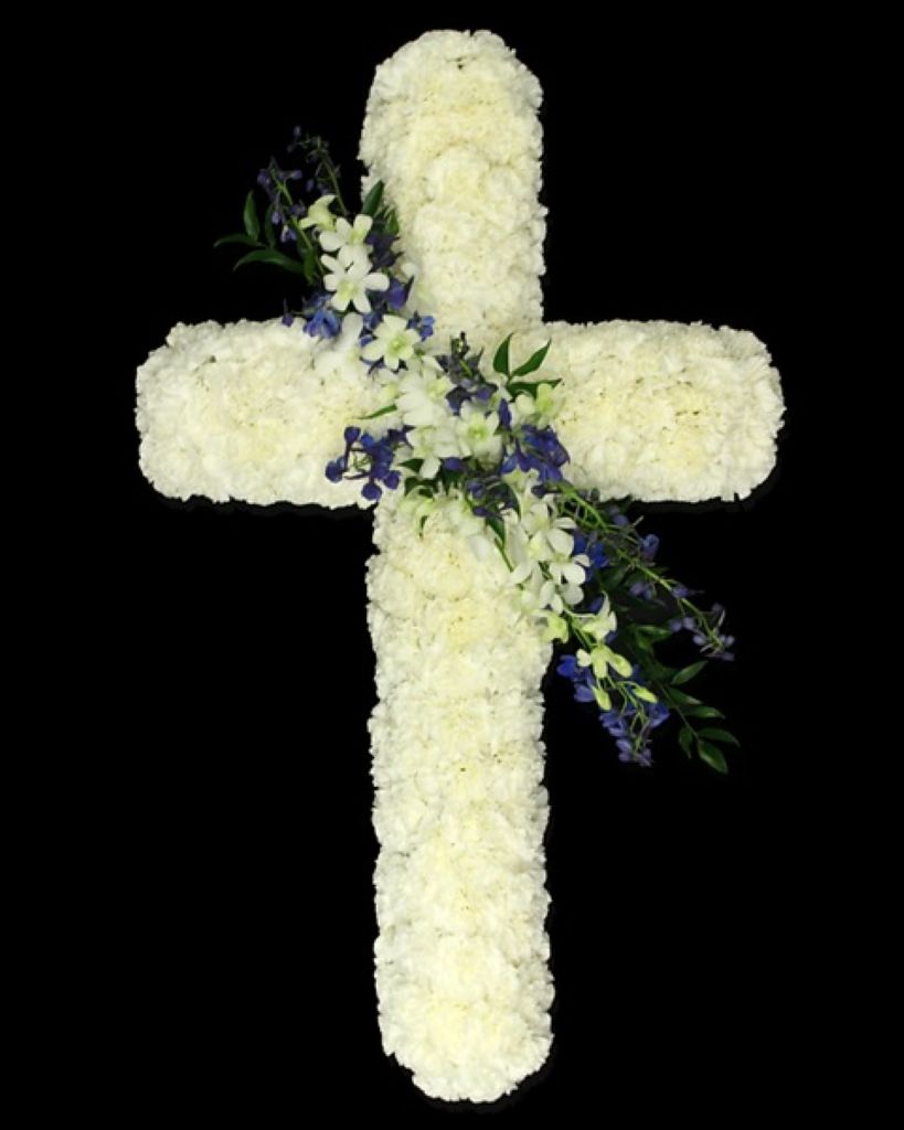 Sapphire Sympathy Cross