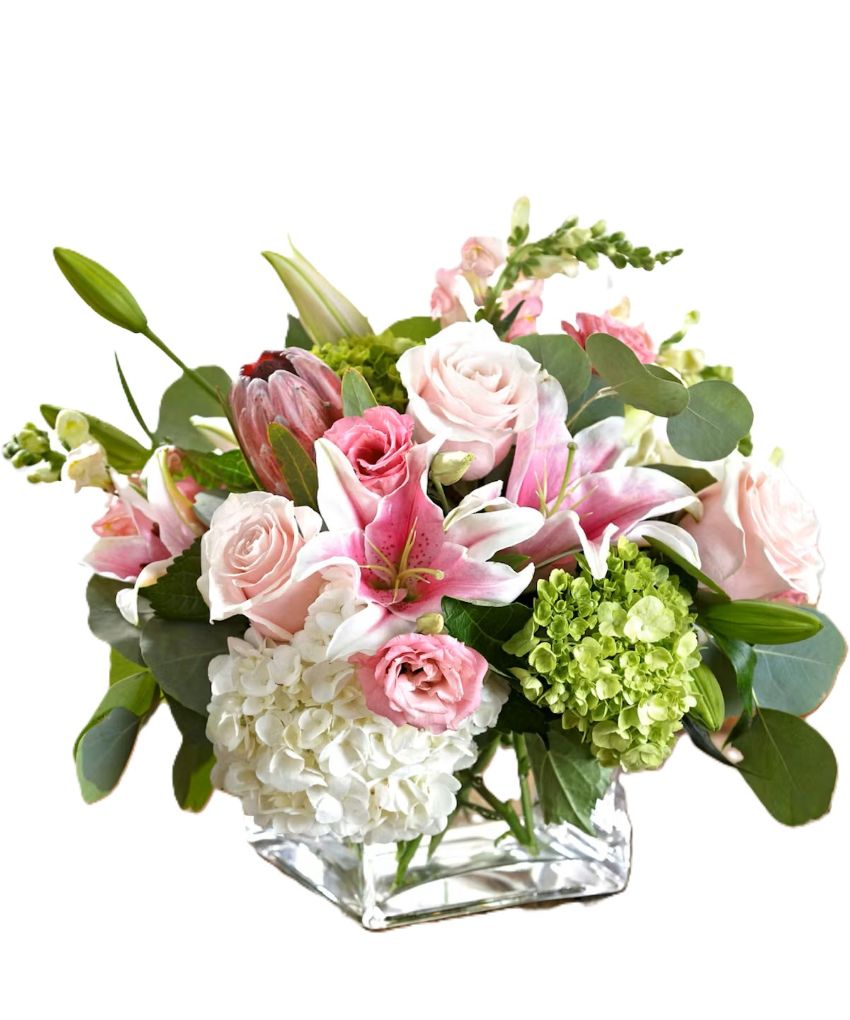 Beauty in Pinks & Whites