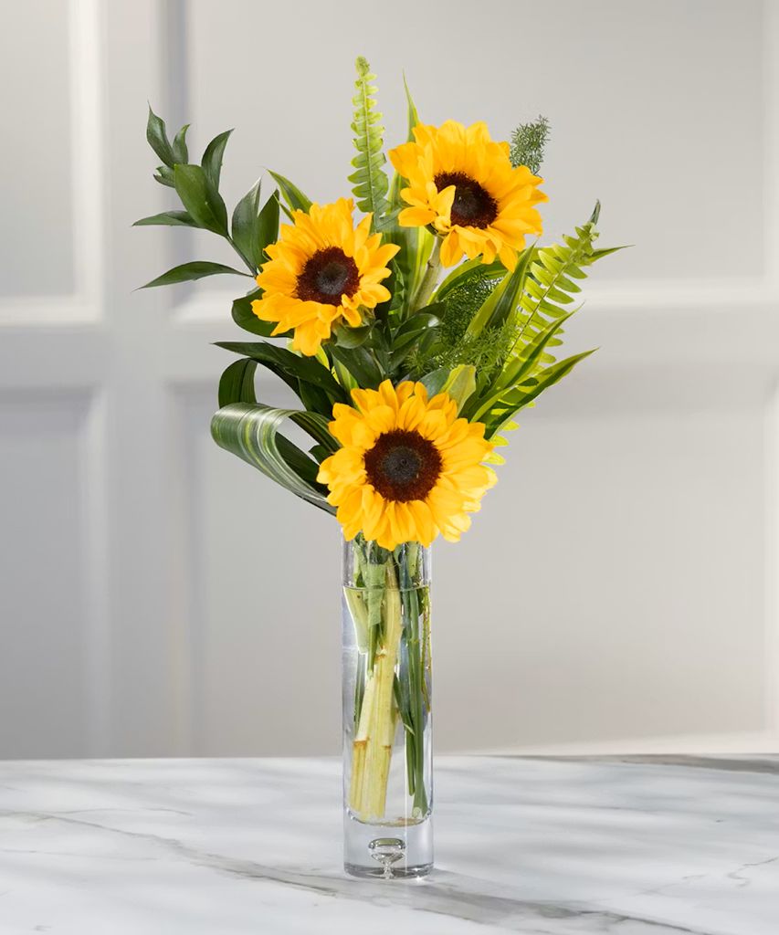Sunflower Bunch Vase