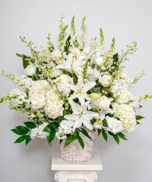 Traditional Elegance Basket Arrangement