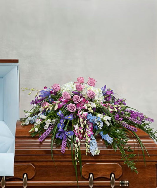 Mixed Lavender/Blue Cover