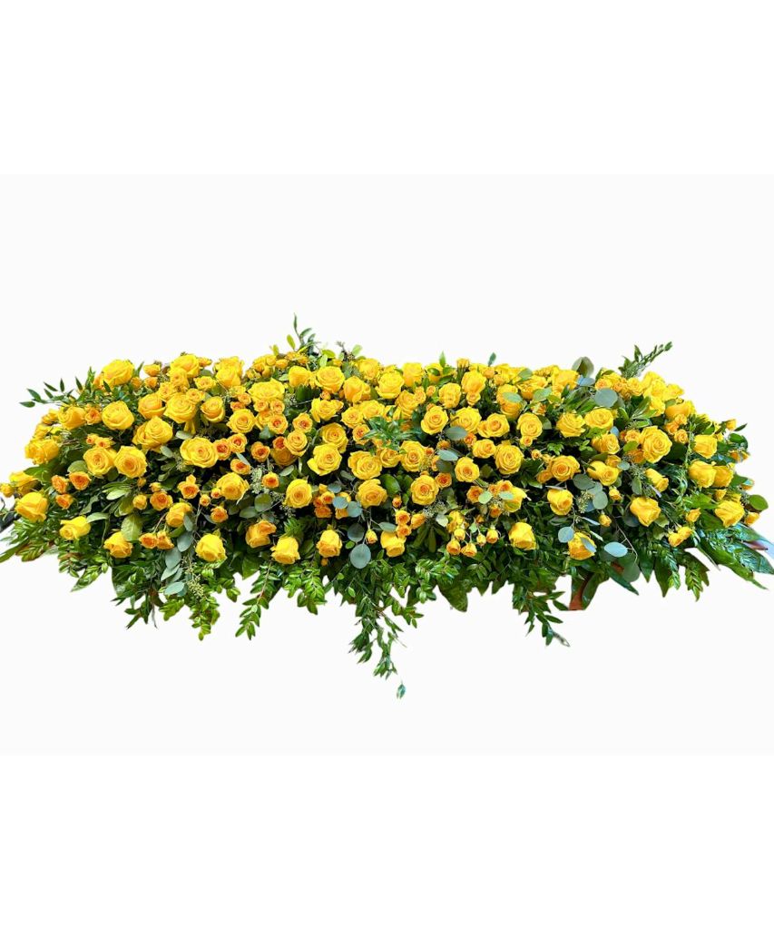 Eternal Rose Embrace Full Casket Pall
