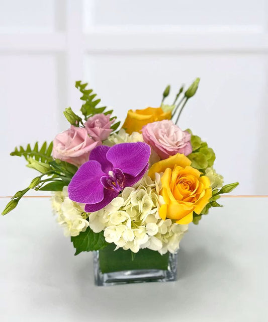Spring Floral Cube