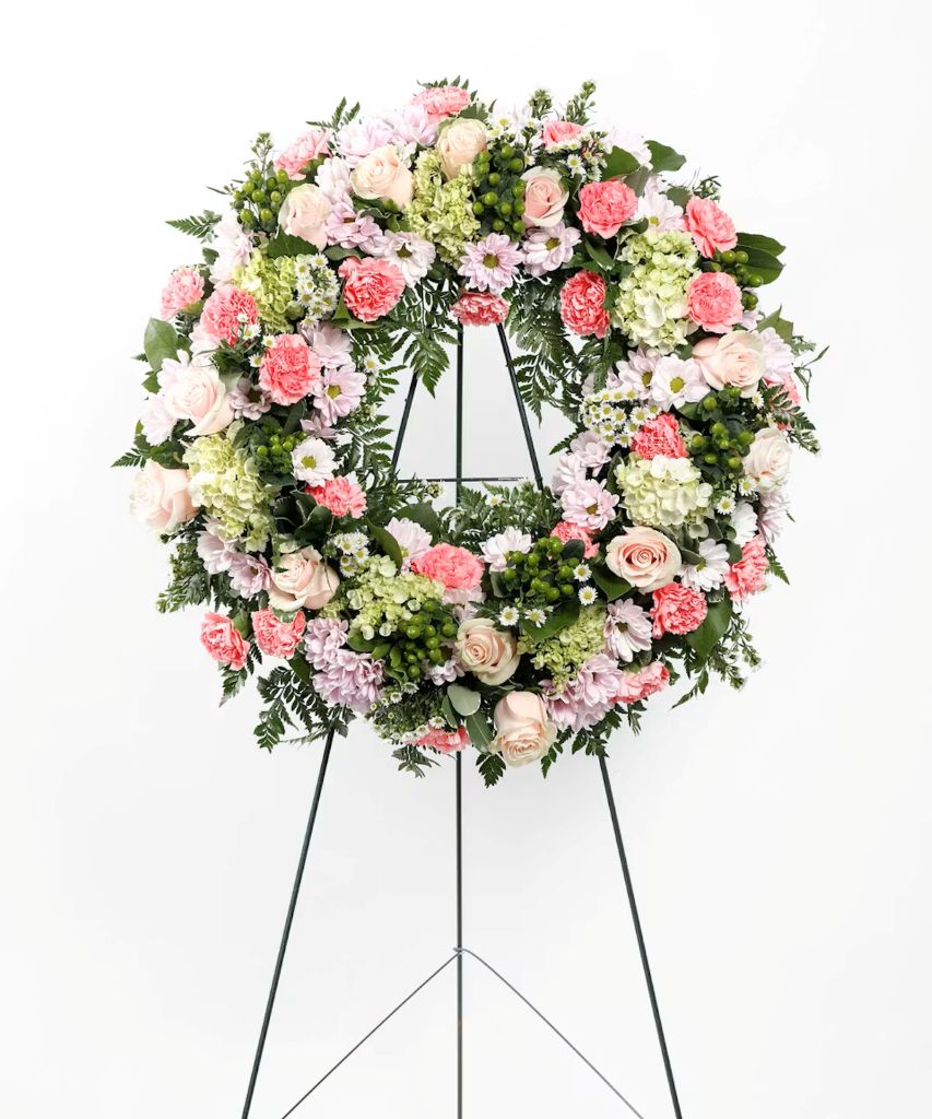 Graceful Condolence Wreath