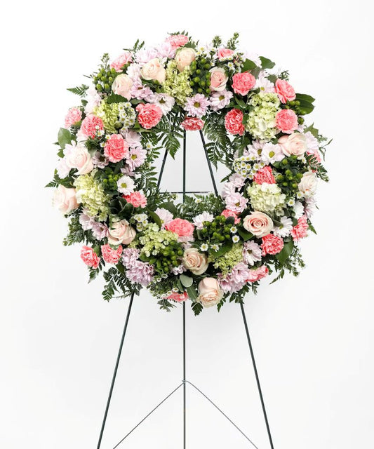 Graceful Condolence Wreath