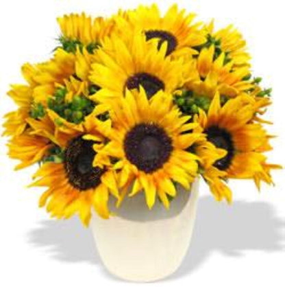 Sunflower Vase