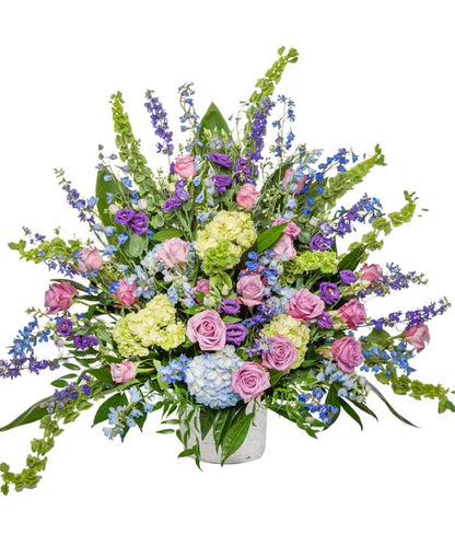 Bold Spring Mix Floor Basket –  North Star Blooms, Roseville MN