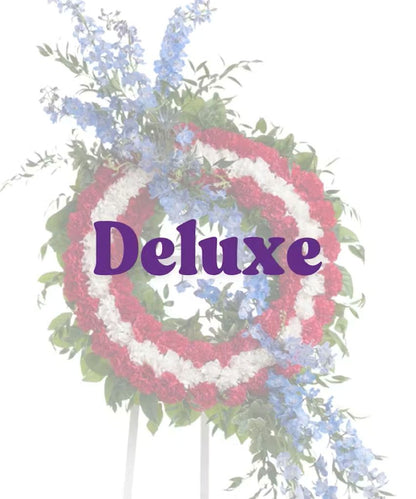 Patriotic Wreath Stand –  North Star Blooms, Roseville MN