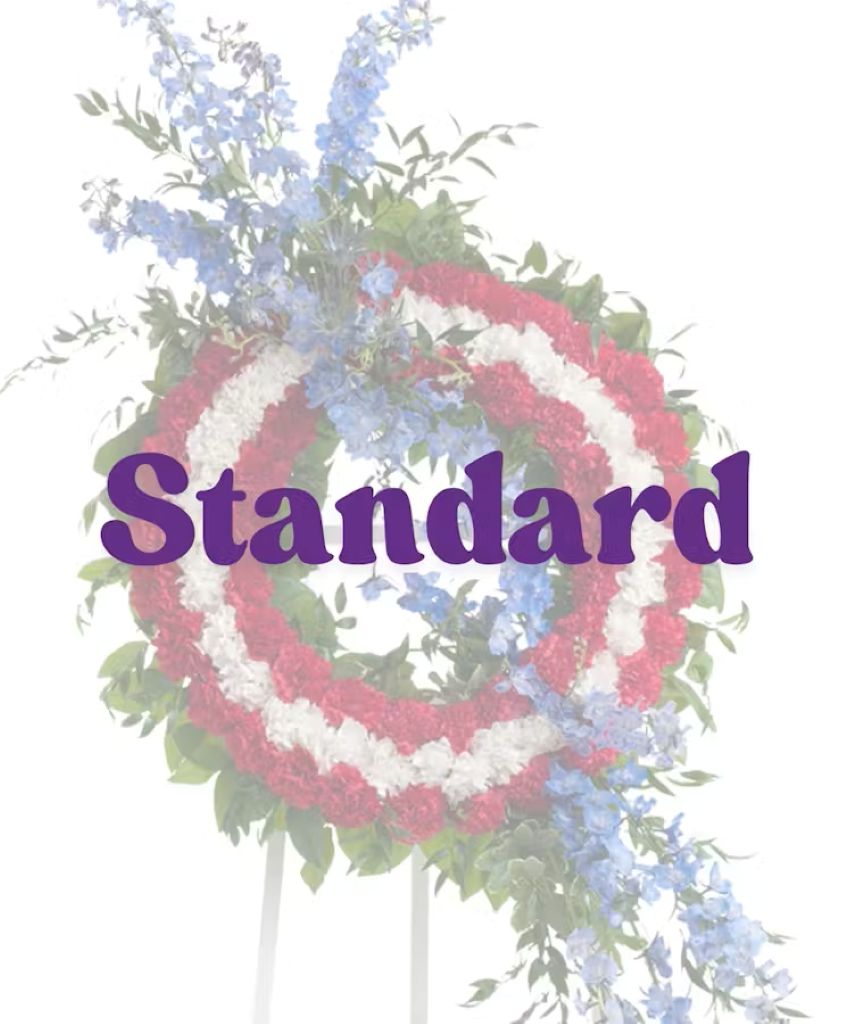 Patriotic Wreath Stand –  North Star Blooms, Roseville MN