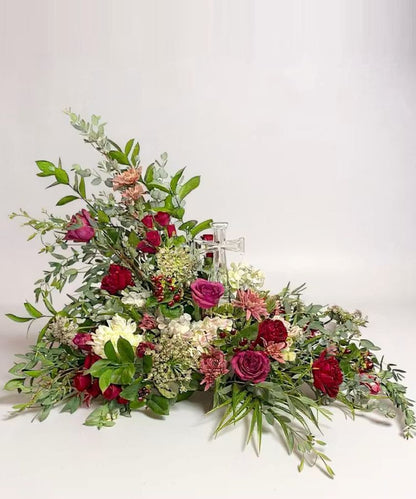 Twilight Tribute Cross Surround –  North Star Blooms, Roseville MN
