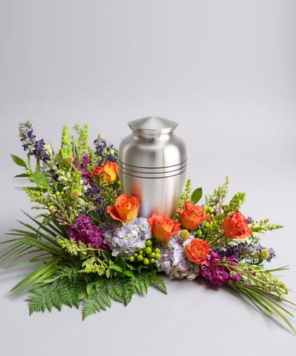 Blooming Bright Forever Urn Surround –  North Star Blooms, Roseville MN