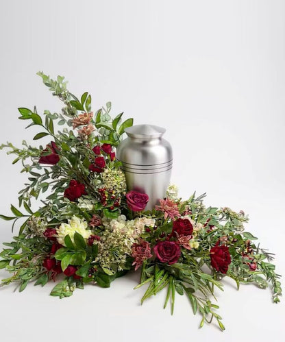 Twilight Tribute Urn Surround –  North Star Blooms, Roseville MN