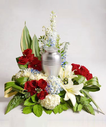 Grace & Glory Urn Surround –  North Star Blooms, Roseville MN