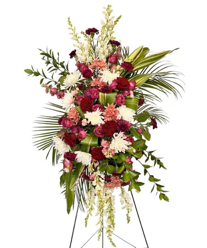 Twilight Tribute Standing Spray –  North Star Blooms, Roseville MN