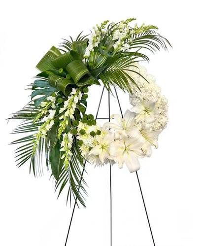 Graceful Serenity Wreath