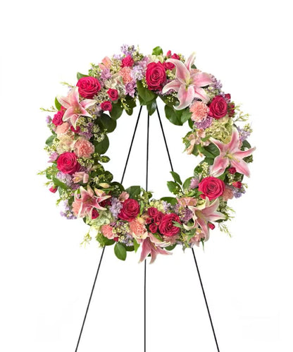 A Loving Farewell Wreath