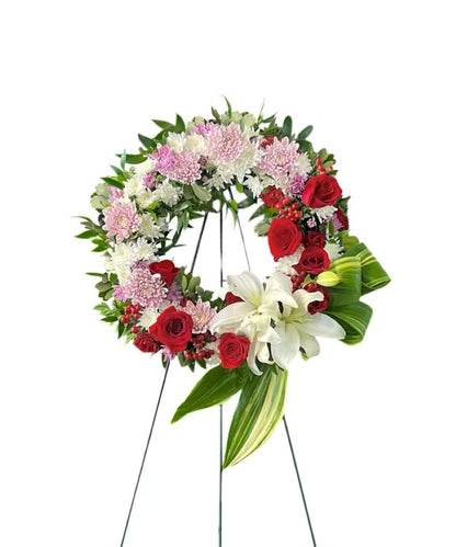 Majestic Blooms Wreath