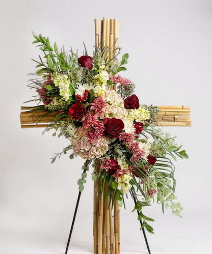 Twilight Tribute River Cane Cross –  North Star Blooms, Roseville MN