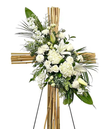 Graceful Serenity River Cane Cross –  North Star Blooms, Roseville MN
