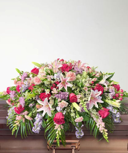 A Loving Farewell Casket Blanket