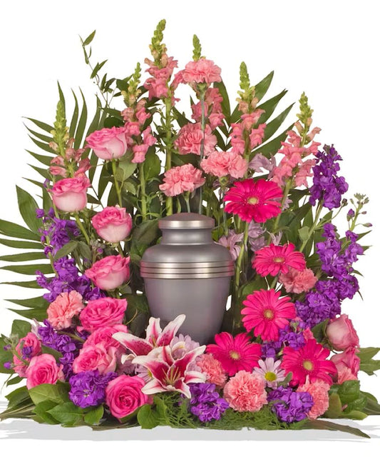 Feminine Cremation Arrangement