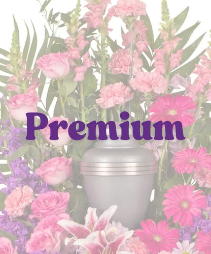 Feminine Cremation Arrangement –  North Star Blooms, Roseville MN