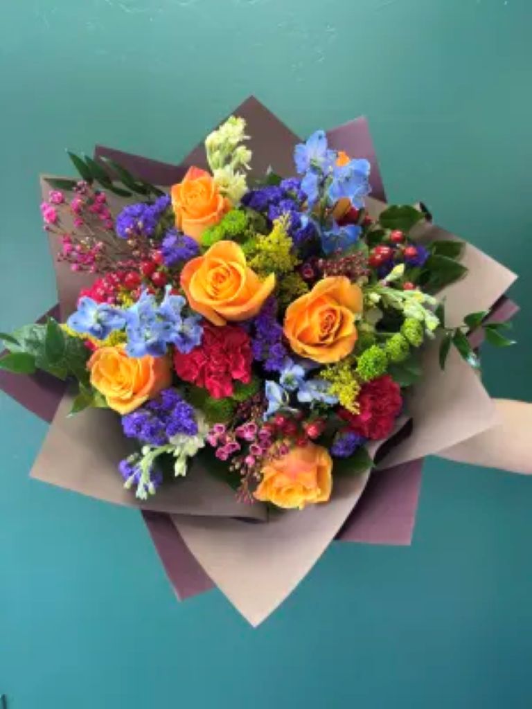 Vibrant Oasis Wrapped  –  North Star Blooms, Roseville MN