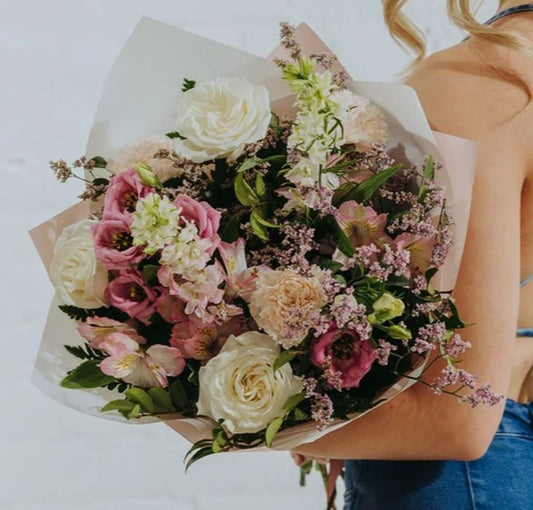 CRAZY 4 U HAND-TIED  BOUQUET –  North Star Blooms, Roseville MN
