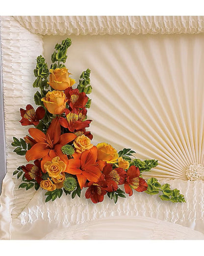 Island Sunset Casket Insert –  North Star Blooms, Roseville MN