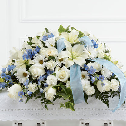Tender Treasure Casket Spray –  North Star Blooms, Roseville MN