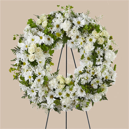 Faithful Wishes Wreath –  North Star Blooms, Roseville MN