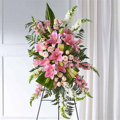 Elegant Embrace Standing Spray –  North Star Blooms, Roseville MN