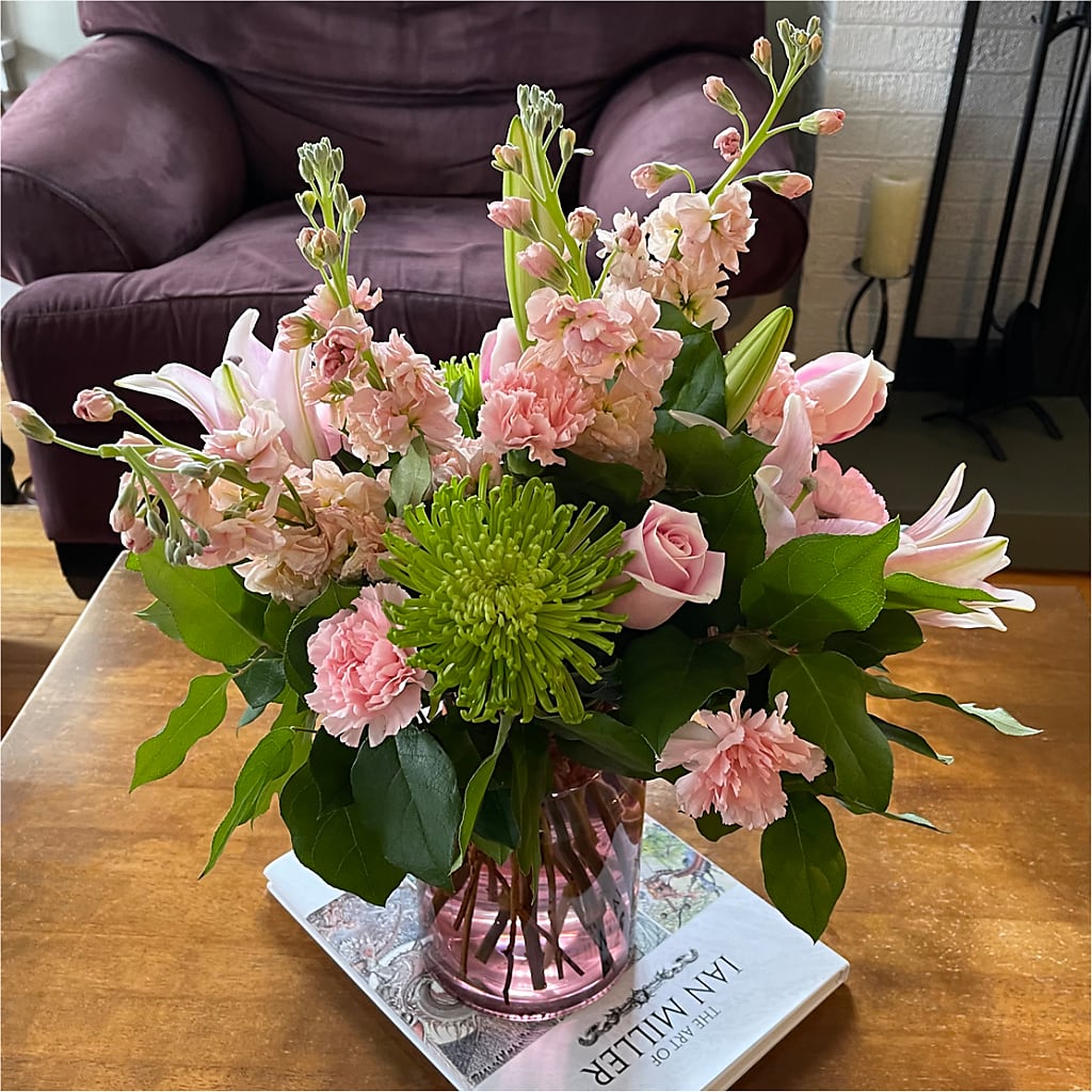 Pretty in Pink Bouquet –  North Star Blooms, Roseville MN