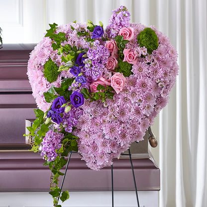 Treasured Love Standing Heart –  North Star Blooms, Roseville MN