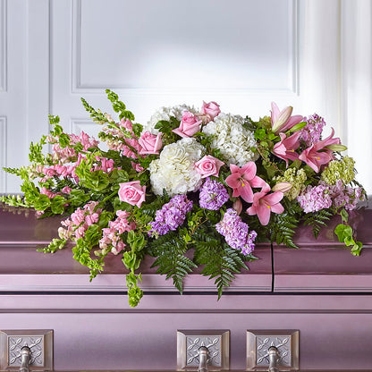 Life's Gratitude Casket Spray –  North Star Blooms, Roseville MN