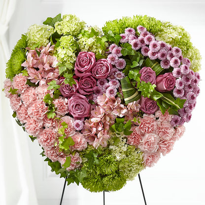 Heartwarming Standing Heart –  North Star Blooms, Roseville MN