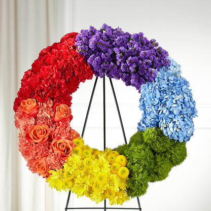 Circle of Love Wreath –  North Star Blooms, Roseville MN
