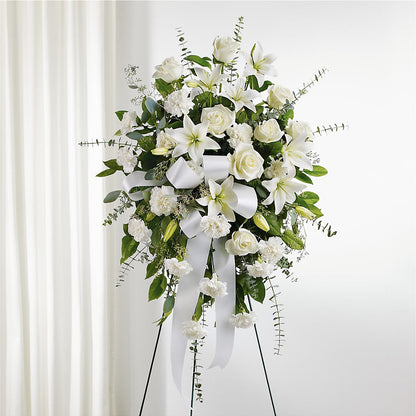 With Care Standing Spray –  North Star Blooms, Roseville MN