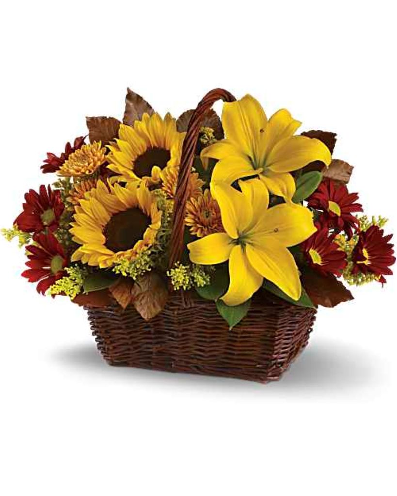 Golden Days Basket –  North Star Blooms, Roseville MN