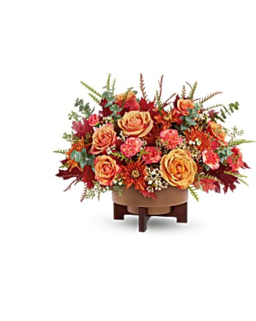 Modern Copper Centerpiece