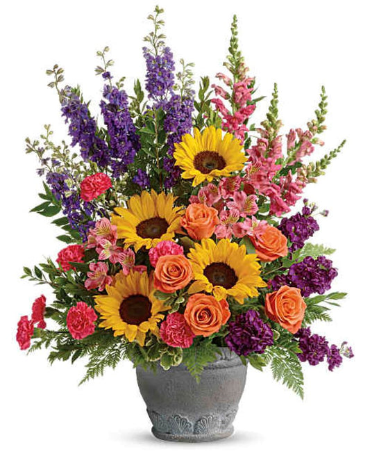 Teleflora's Hues Of Hope Bouquet