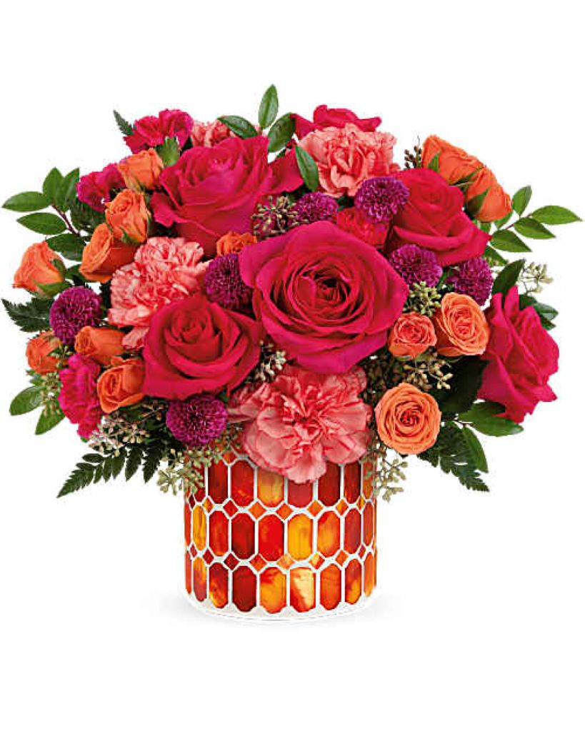 Teleflora's Sunset Blooms Bouquet –  North Star Blooms, Roseville MN