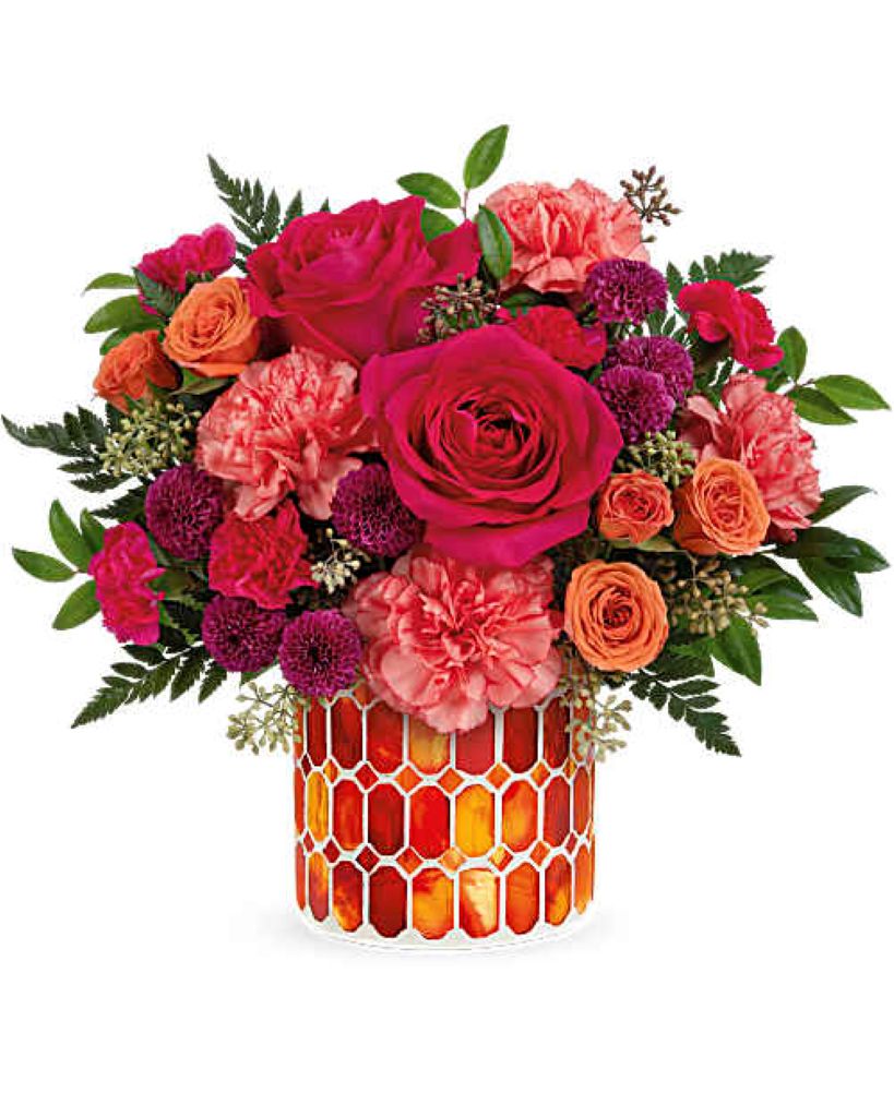 Teleflora's Sunset Blooms Bouquet –  North Star Blooms, Roseville MN