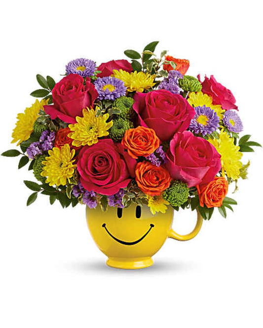 Teleflora's Choose Happy Bouquet