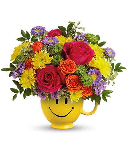 Teleflora's Choose Happy Bouquet