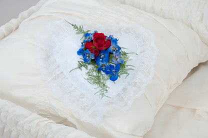 Heart Pillow –  North Star Blooms, Roseville MN