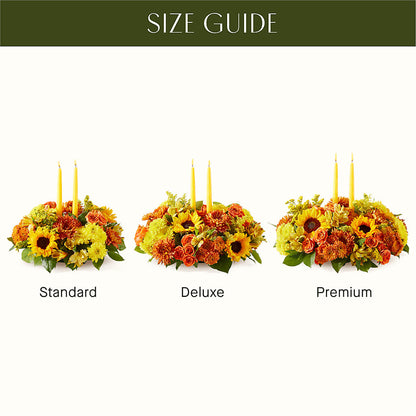 Autumn Harmony Centerpiece –  North Star Blooms, Roseville MN