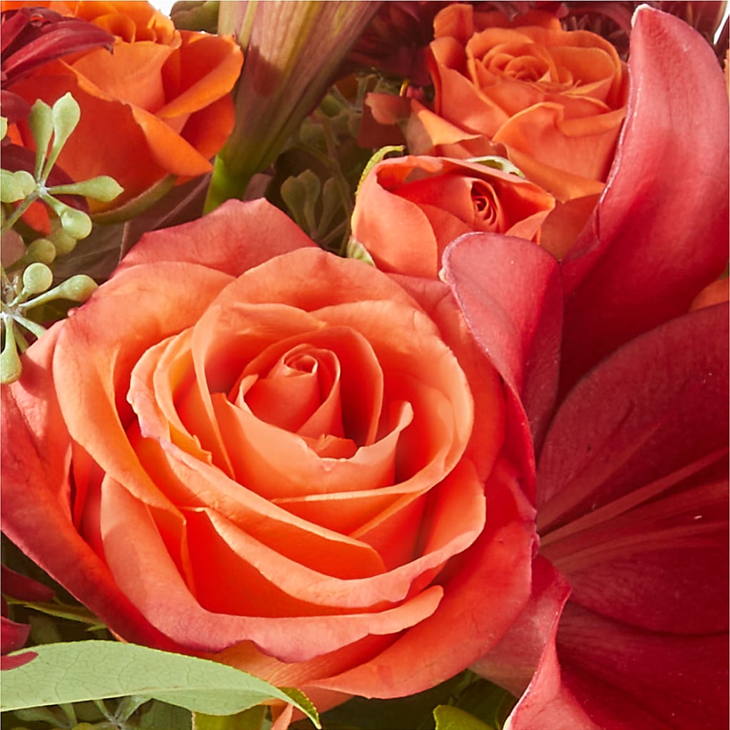 Crimson Leaves Bouquet –  North Star Blooms, Roseville MN